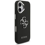 Guess 4G dėklas iPhone 17 – juodas