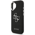 Guess 4G dėklas iPhone 17 – juodas