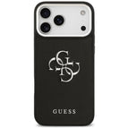 Guess dėklas iPhone 17 Pro Max – juodas