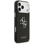 Guess dėklas iPhone 17 Pro Max – juodas