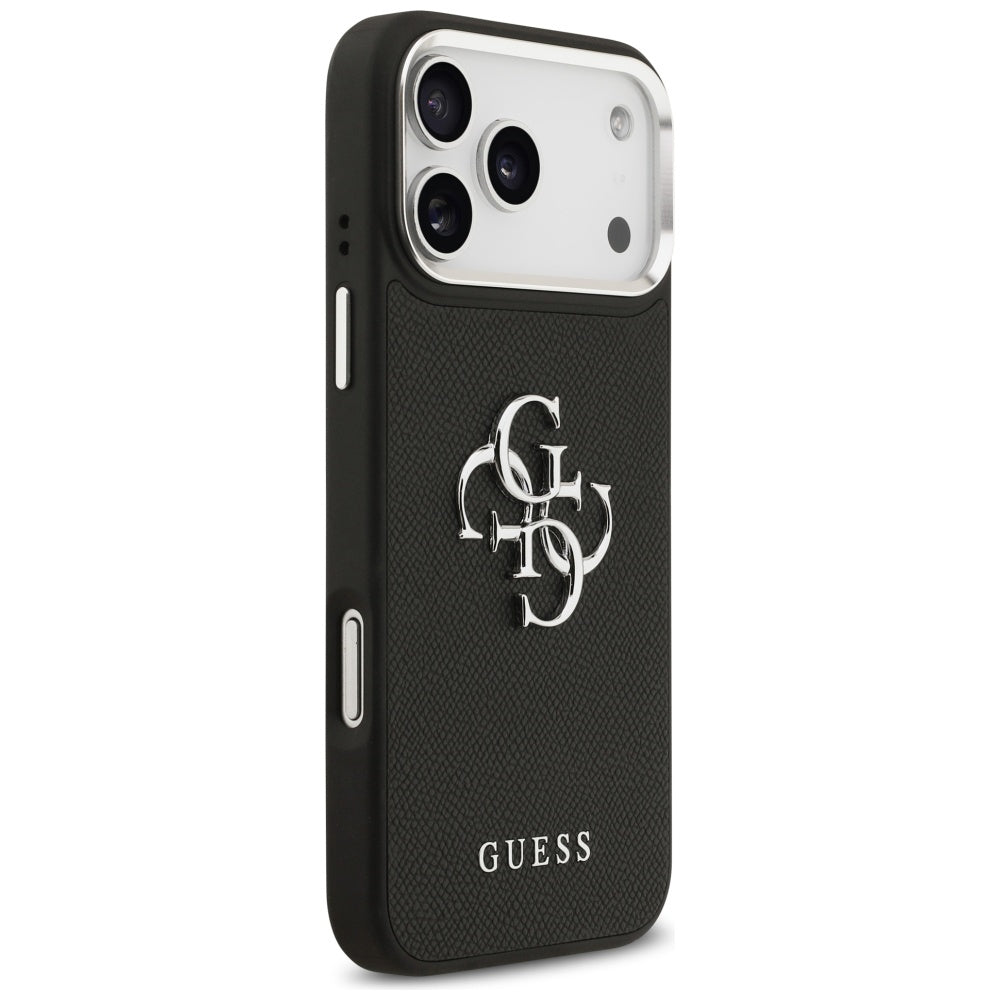 Guess dėklas iPhone 17 Pro Max – juodas