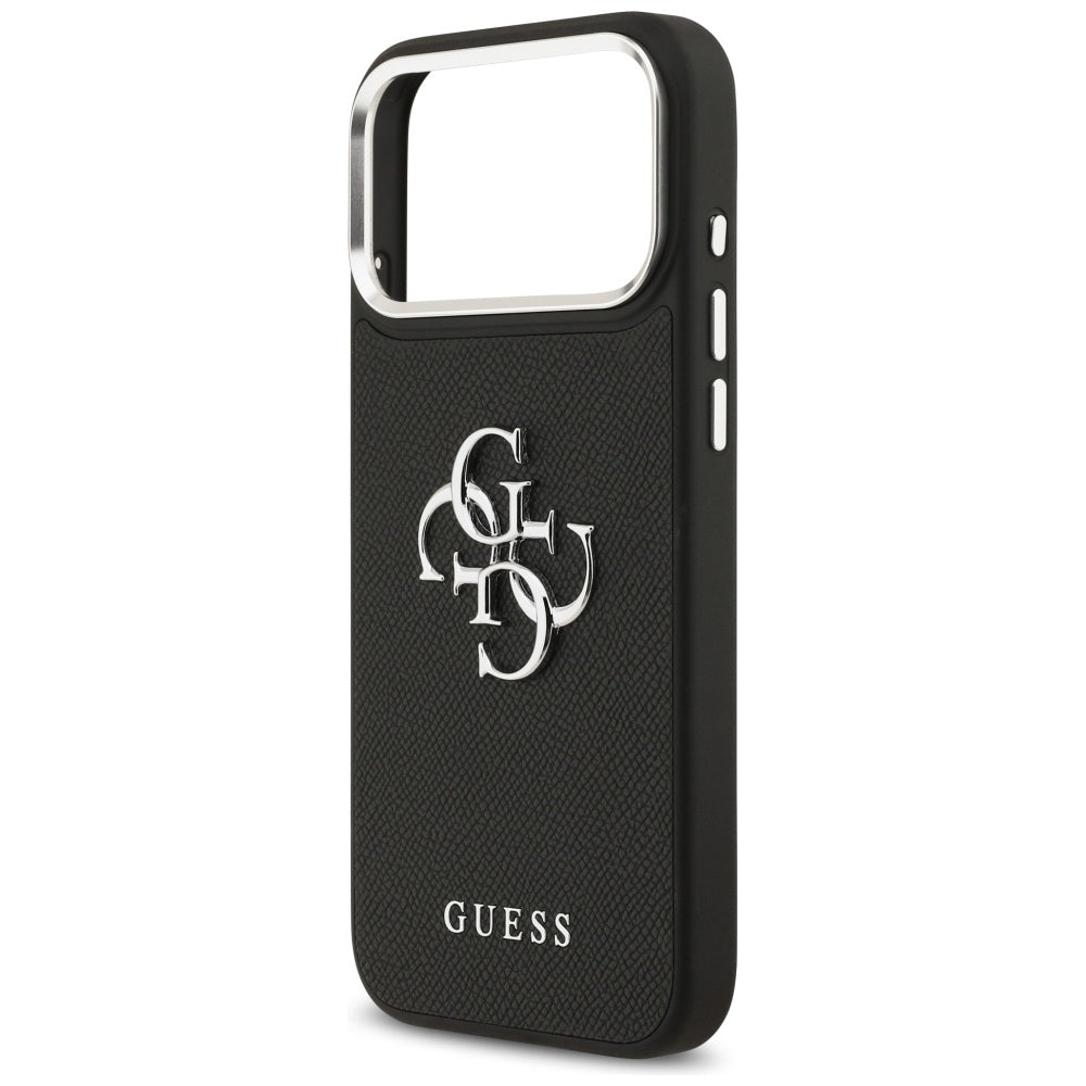Guess dėklas iPhone 17 Pro Max – juodas