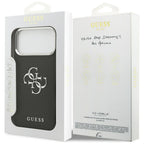 Guess dėklas iPhone 17 Pro Max – juodas