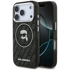 Karl Lagerfeld IML Karl Head Logo MagSafe dėtis iPhone 17 Pro - juoda -- iPhone 17 Pro