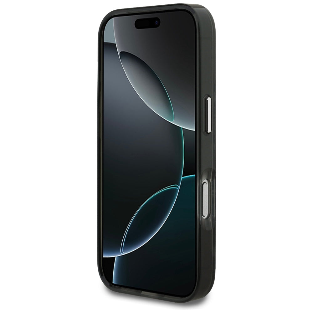 Karl Lagerfeld IML Karl Head Logo MagSafe dėtis iPhone 17 Pro - juoda -- iPhone 17 Pro