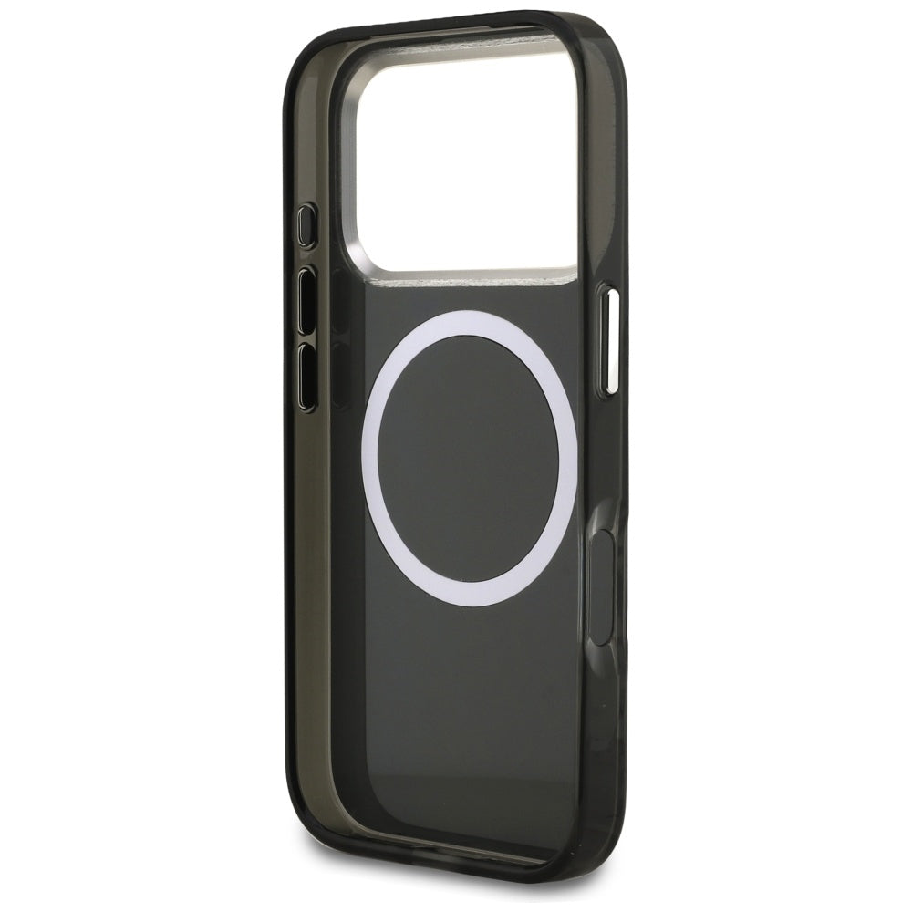 Karl Lagerfeld IML Karl Head Logo MagSafe dėklas iPhone 17 Pro Max - juodas -- iPhone 17 Pro Max