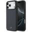 Mercedes Leather Laurel Leaves Stripes MagSafe dėklas iPhone 17 Pro Max - Mėlynas -- iPhone 17 Pro Max