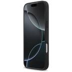 Mercedes Leather Laurel Leaves Stripes MagSafe dėklas iPhone 17 Pro Max - Mėlynas -- iPhone 17 Pro Max