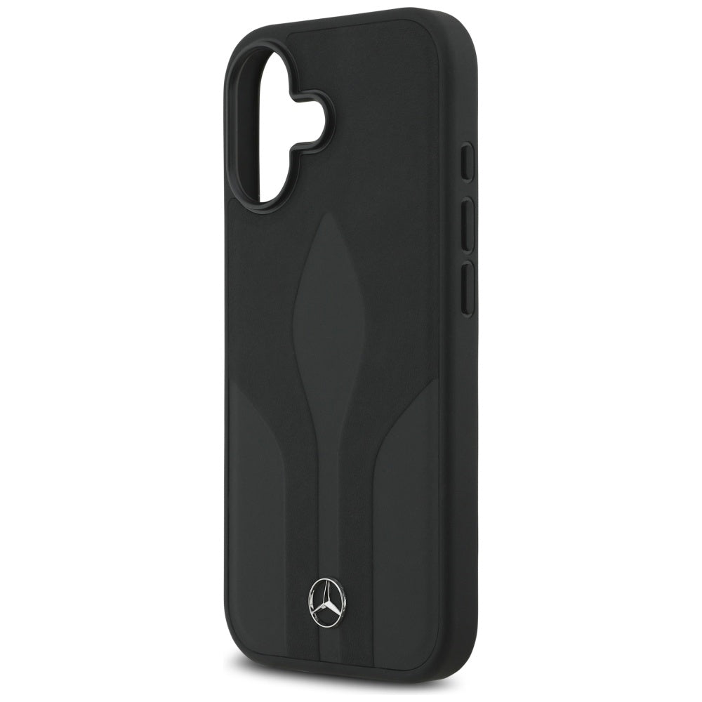 Mercedes odinis MagSafe dėklas iPhone 17 – juodas