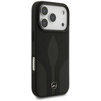 Mercedes odinis MagSafe dėklas iPhone 17 Pro – juodas