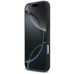 Mercedes Leather The Move MagSafe Dėklas, skirtas iPhone 17 Pro Max - juodas