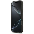 Mercedes Leather The Move MagSafe Dėklas, skirtas iPhone 17 Pro Max – smėlio spalvos