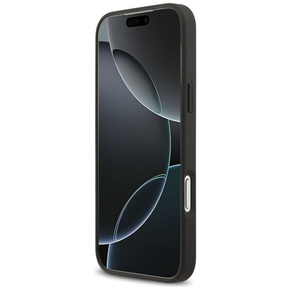 Mercedes Leather The Move MagSafe Dėklas, skirtas iPhone 17 Pro Max – smėlio spalvos