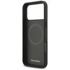 Mercedes Leather The Move MagSafe Dėklas, skirtas iPhone 17 Pro Max – smėlio spalvos