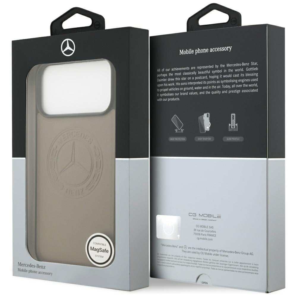 Mercedes-Benz odinis MagSafe dėklas iPhone 17 Pro Max – rusvas -- iPhone 17 Pro Max