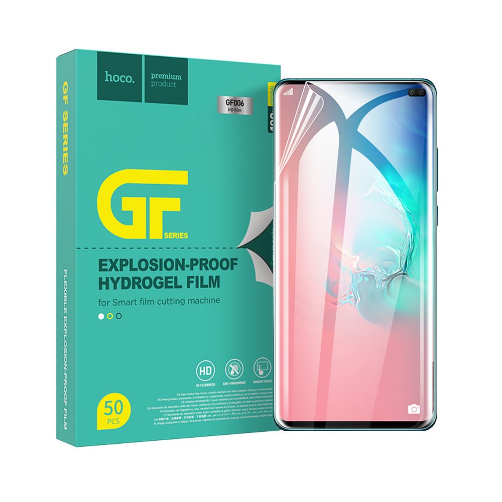 Hidrogelinė apsauginė plėvelė telefonui Hoco G006 HD, 50 vnt. -- DELICIOUS OF FD