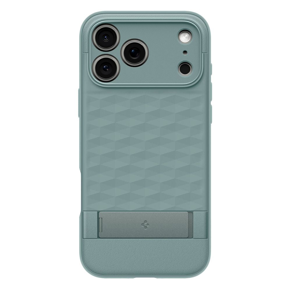 Dėklas Spigen Parallax "S" Mag MagSafe iPhone 17 Pro Max / 18 Pro Max, šalavijų žalias -- iPhone 17 Pro Max, iPhone 18...