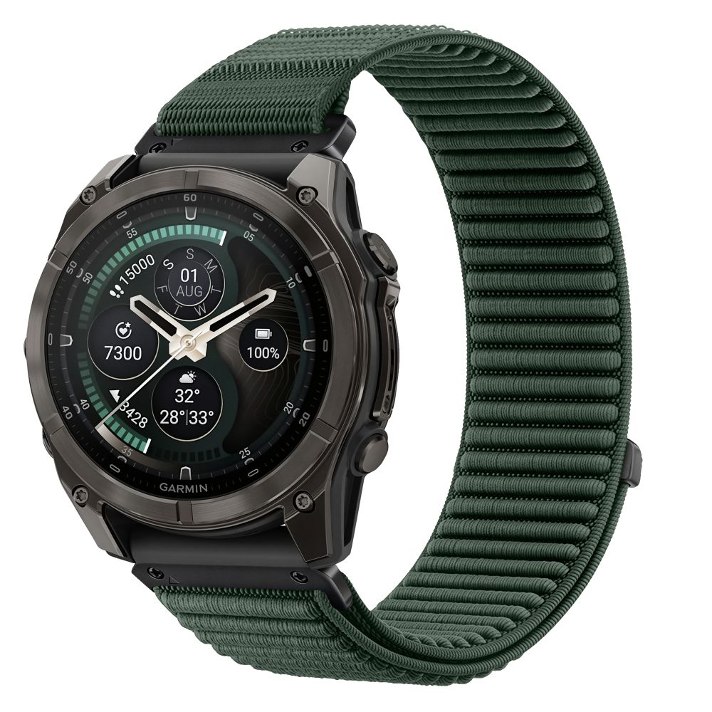 Dirželis Tech-Protect NylonLoop Garmin Fenix 5X / 5X Plus / 6X / 6X Pro / 7X / 8 / 8 Pro / 9 / 9 Pro (51 mm), Military...