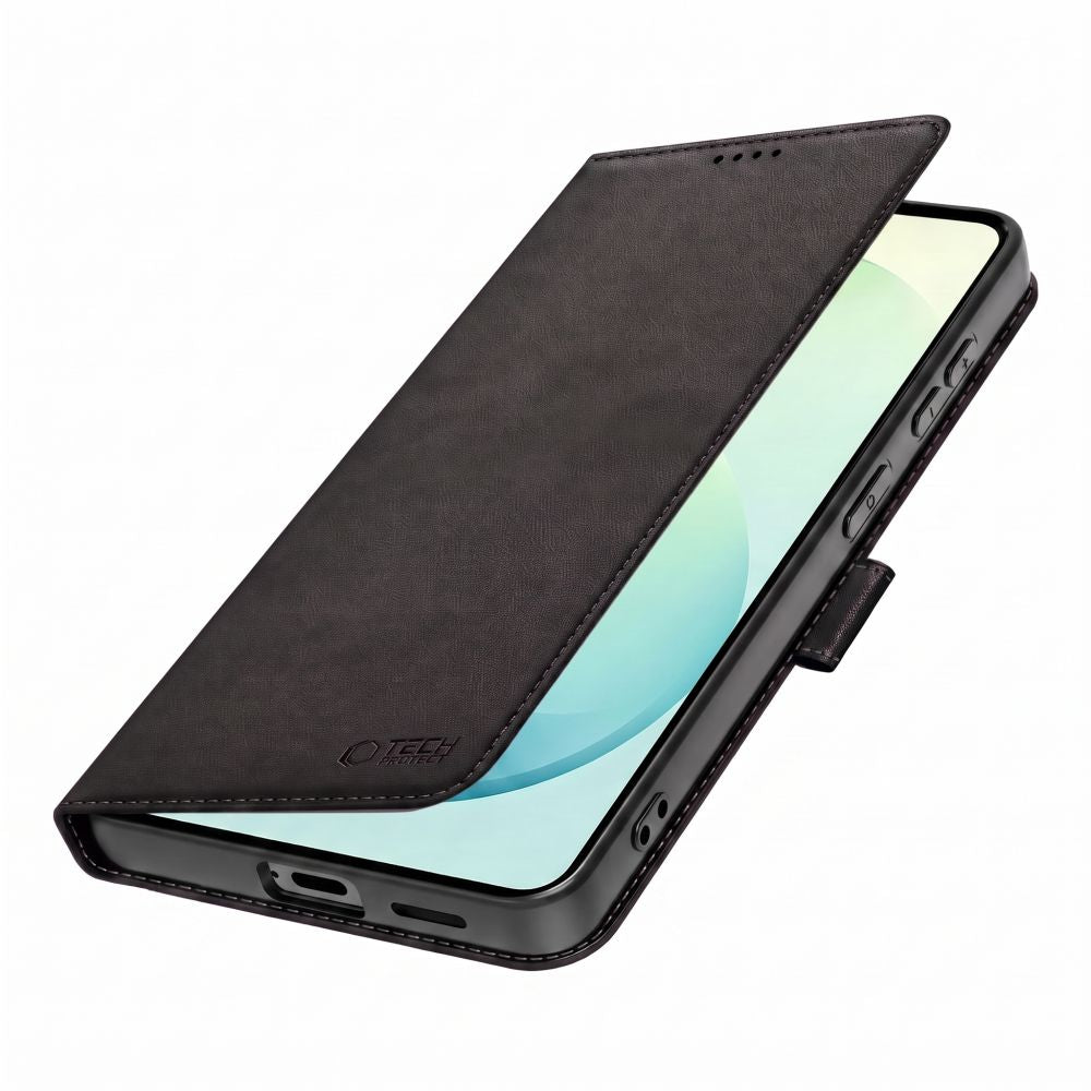 Dėklas Tech-Protect Wallet Galaxy S26 FE, juodas -- Galaxy S26 FE