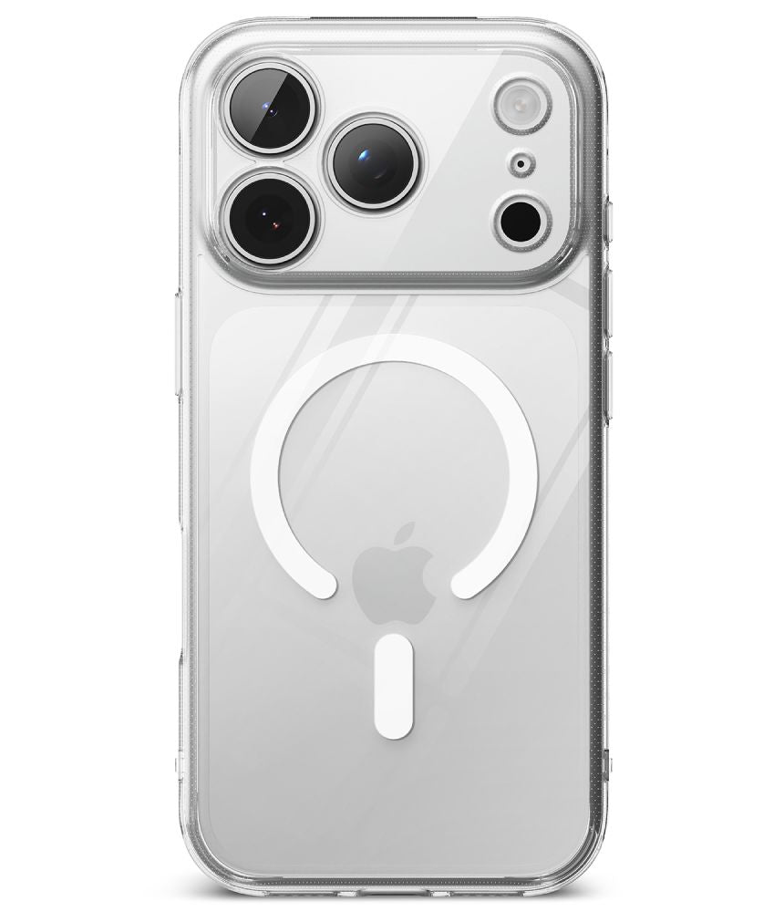Dėklas Ringke Fusion Magnetic MagSafe iPhone 17 Pro Max / 18 Pro Max, skaidrus -- iPhone 17 Pro Max, iPhone 18 Pro Max