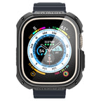 Dėklas Spigen Tough Armor Apple Watch Ultra 1 / 2 (49 mm), juodas -- Apple Watch Ultra (49 mm), Apple Watch Ultra 2 (49 mm)