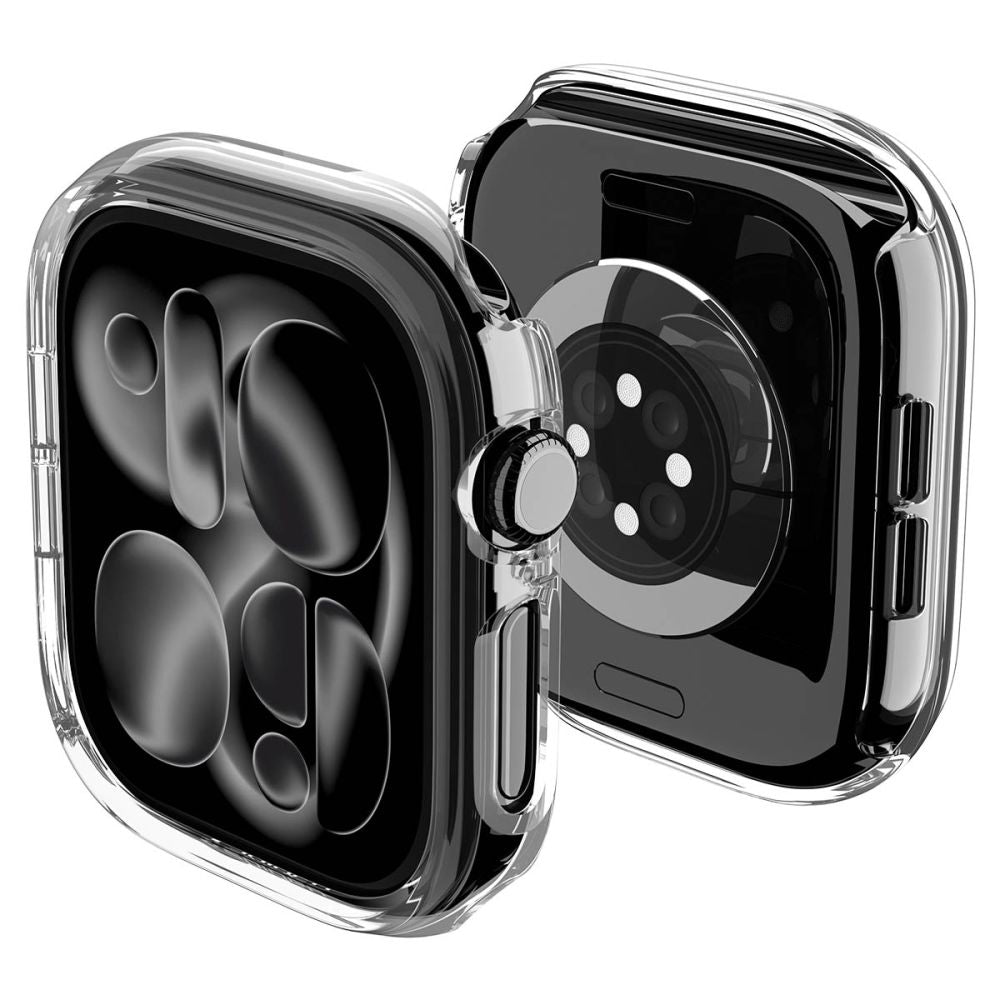 Dėklas Spigen Thin Fit Apple Watch 12 (46 mm), skaidrus -- Apple Watch 12 (46 mm)
