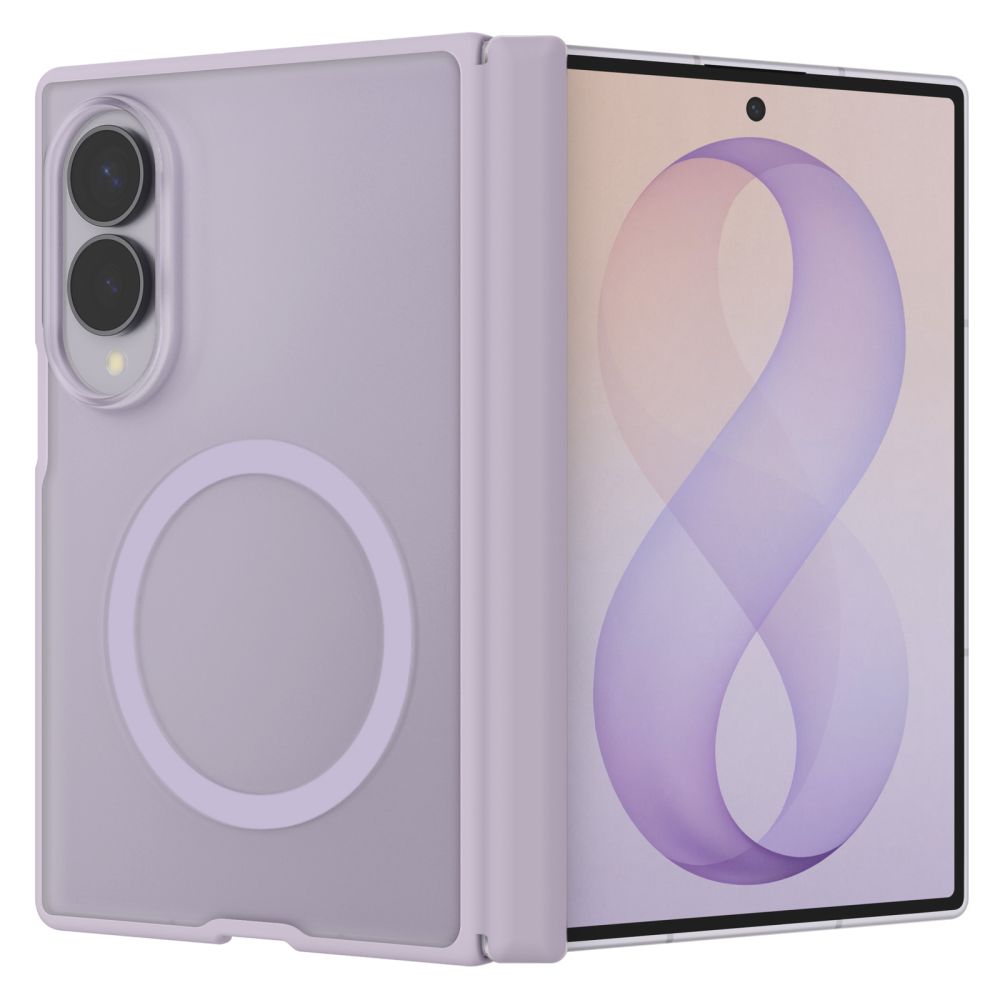 Dėklas Spigen AirSkin Zero MagSafe Galaxy Z Fold 8, levandų -- Galaxy Z Fold 8
