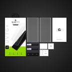 Apsauginis stiklas Glastify UVTG+ Galaxy S23 Ultra, 2 vnt., skaidrus -- Galaxy S23 Ultra
