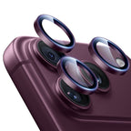 Kameros apsauginis stiklas ESR Armorite iPhone 18 Pro / 18 Pro Max, tamsiai bordinis -- iPhone 18 Pro, iPhone 18 Pro Max