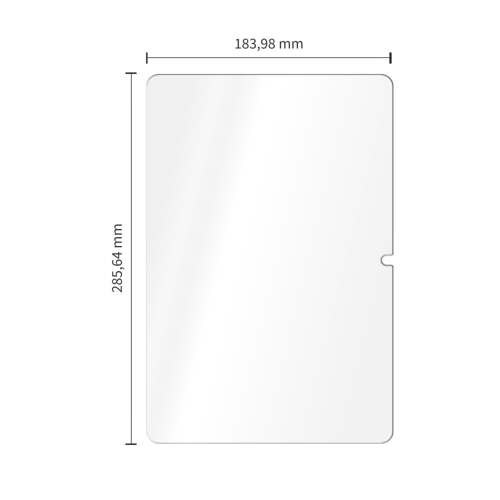 Apsauginis stiklas Tech-Protect Glass Fit+ Galaxy Tab S12+ 12.4 (2 vnt.), skaidrus -- Galaxy Tab S12+ 12.4