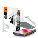 Apsauginis stiklas su privatumo filtru Spigen Glas.tR EZ Fit Pro AC HD Privacy iPhone Duo, 2 vnt. -- iPhone Duo