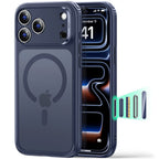 Dėklas ESR Classic Hybrid MagSafe iPhone 17 Pro Max / 18 Pro Max, matinis mėlynas -- iPhone 17 Pro Max, iPhone 18 Pro Max