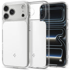 Dėklas Spigen Ultra Hybrid T MagSafe iPhone 17 Pro Max / 18 Pro Max, blizgus baltas -- iPhone 17 Pro Max, iPhone 18 Pro Max