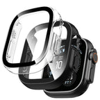 Dėklas Tech-Protect Defense Apple Watch Ultra 1 / 2 / 3 / 4 (49 mm), 2 vnt., juodas ir skaidrus -- Apple Watch Ultra 1...
