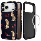 Dėklas Tech-Protect Lamano MagSafe iPhone 17 Pro Max / 18 Pro Max, Midnight Cherry -- iPhone 17 Pro Max, iPhone 18 Pro Max