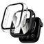 Dėklas Tech-Protect Defense Apple Watch 12 (42 mm), 2 vnt., juodas ir skaidrus -- Apple Watch 12 (42 mm)