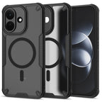 Dėklas Tech-Protect Rugged Shield MagSafe Xiaomi Redmi Note 17 Pro 5G, matinis juodas -- Redmi Note 17 Pro 5G