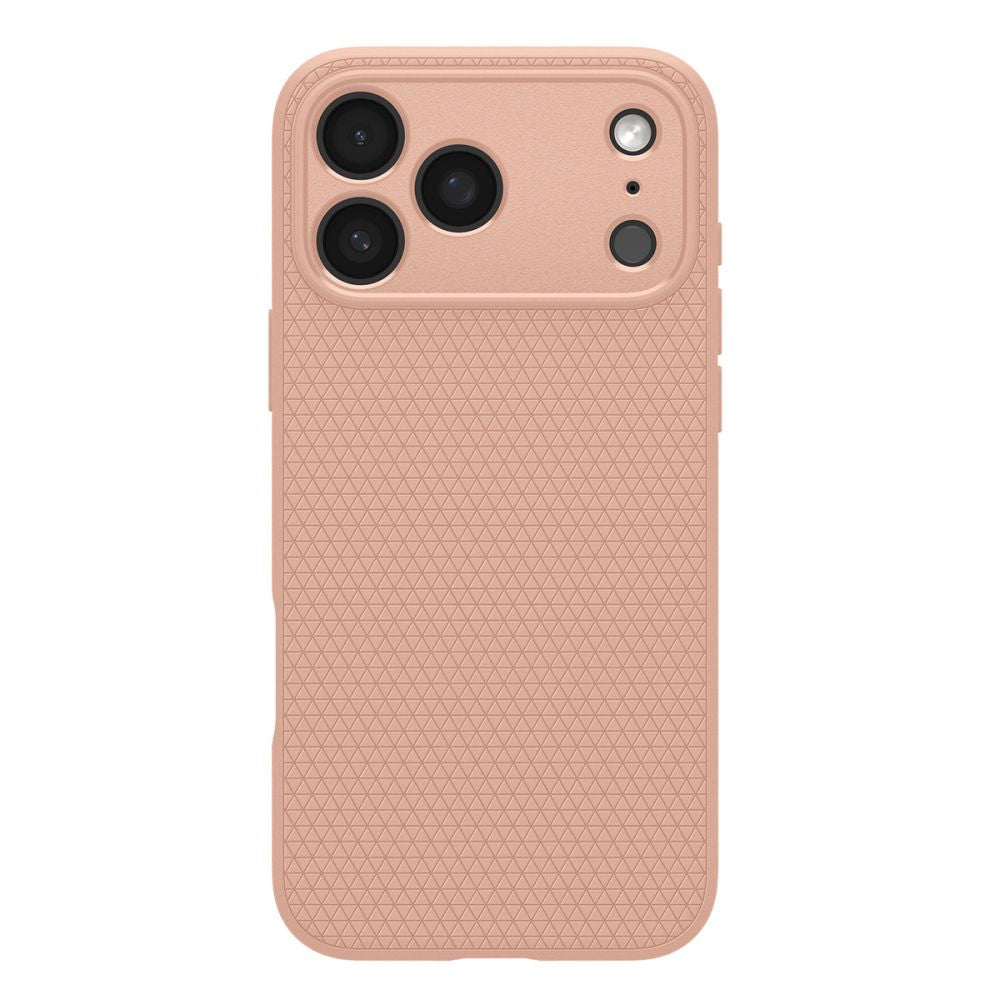 Dėklas Spigen Liquid Air iPhone 17 Pro Max / 18 Pro Max, rožinis titanas -- iPhone 17 Pro Max, iPhone 18 Pro Max
