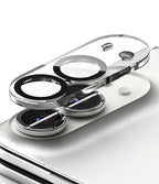 Kameros apsauginis stiklas Ringke Camera Full Cover iPhone Duo, 2 vnt., juodas -- iPhone Duo