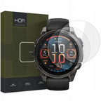 Apsauginis stiklas Hofi Glass Pro+ Garmin Fenix 8 / 8 Pro (51 mm), 2 vnt., skaidrus -- Fenix 8 (51 mm), Fenix 8 Pro (51 mm)