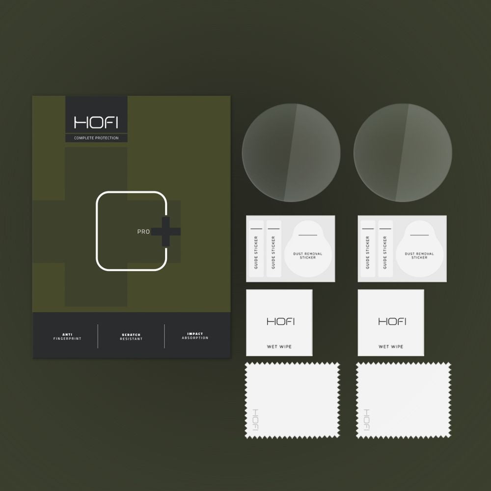 Apsauginis stiklas Hofi Glass Pro+ 2 vnt. Huawei Watch GT 4 (46 mm), skaidrus -- Watch GT 4 46 mm