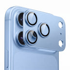 Kameros objektyvų apsaugų rinkinys Tech-Protect Camfull Fit+ iPhone 18 Pro Max, šviesiai mėlynas -- iPhone 18 Pro Max