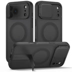 Dėklas Tech-Protect Kevlar Aura MagSafe iPhone 17 Pro Max / 18 Pro Max, matinis juodas -- iPhone 17 Pro Max, iPhone 18...