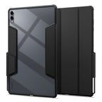 Dėklas Spigen Airskin Pro Galaxy Tab S11 Ultra / S12 Ultra 14.6, juodas -- Galaxy Tab S11 Ultra, Galaxy Tab S12 Ultra