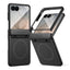 Dėklas Tech-Protect Kevlar Aura MagSafe Galaxy Z Flip 8, juodas -- Galaxy Z Flip 8