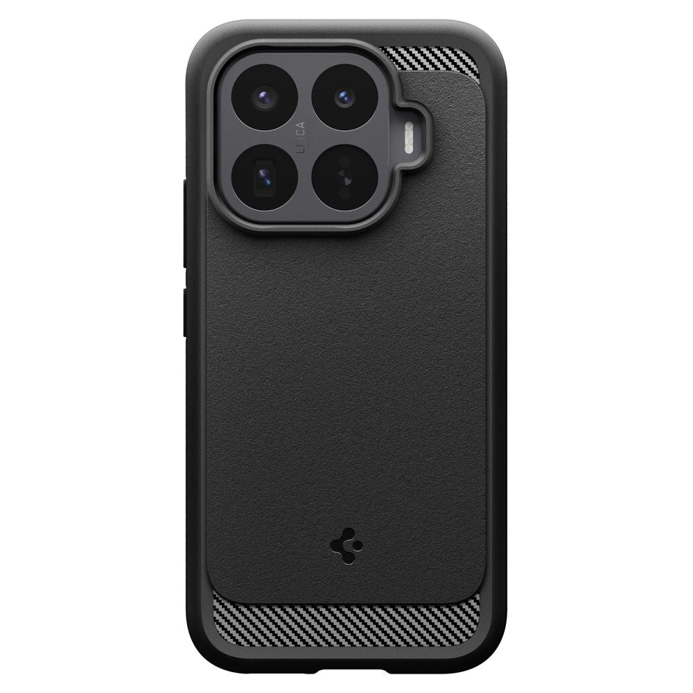 Dėklas Spigen Rugged Armor Xiaomi 17T, matinis juodas -- Xiaomi 17T