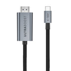 Kabelis Tech-Protect UltraBoost USB-C į HDMI 2.1 8K 60 Hz 300 cm, pilkas -- Uncategorized