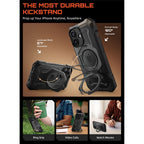 Supcase UB Grip MagSafe dėklas iPhone 17 – juodas