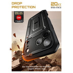Supcase Unicorn Beetle Pro dėklas iPhone 17 Pro – juodas