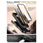 Supcase Unicorn Beetle Pro dėklas iPhone 17 Pro – juodas